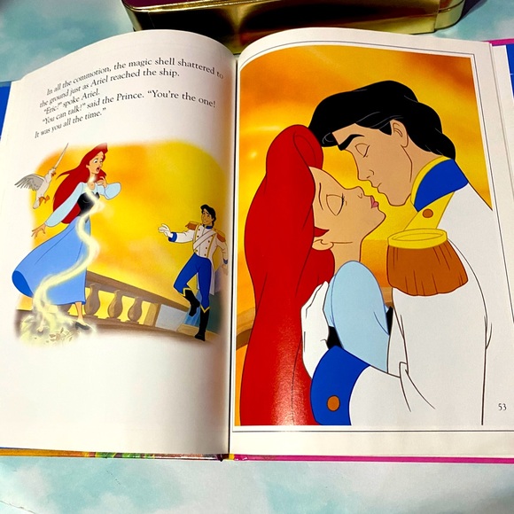 DISNEY’S THE LITTLE MERMAID VTG 2002 A READ ALOUD BOOK HARDCOVER 65 Pages - Picture 13 of 16